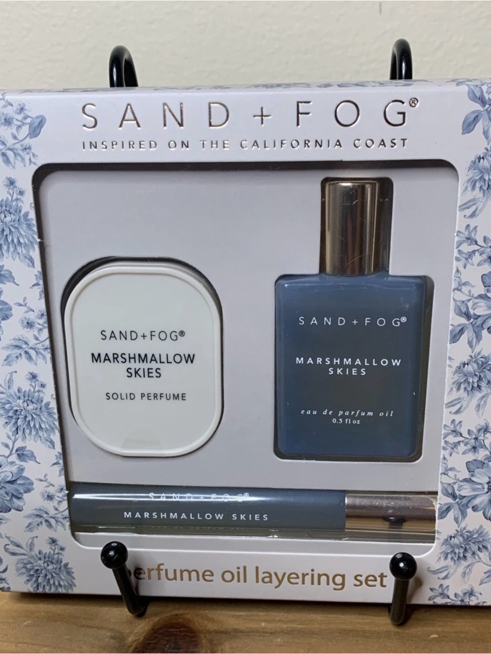 Sand + Fog Marshmallow Skies Perfume Oil Layering Set - Blue